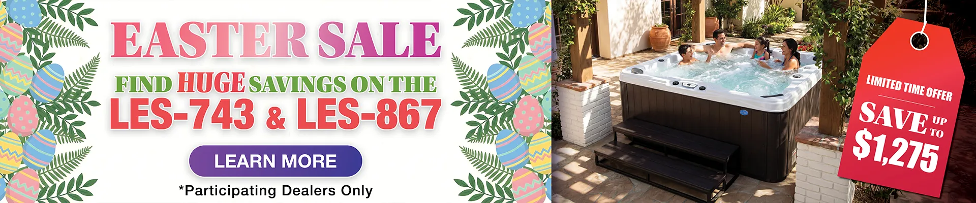 Calspas hot tub being used in a family setting - La Esmeralda