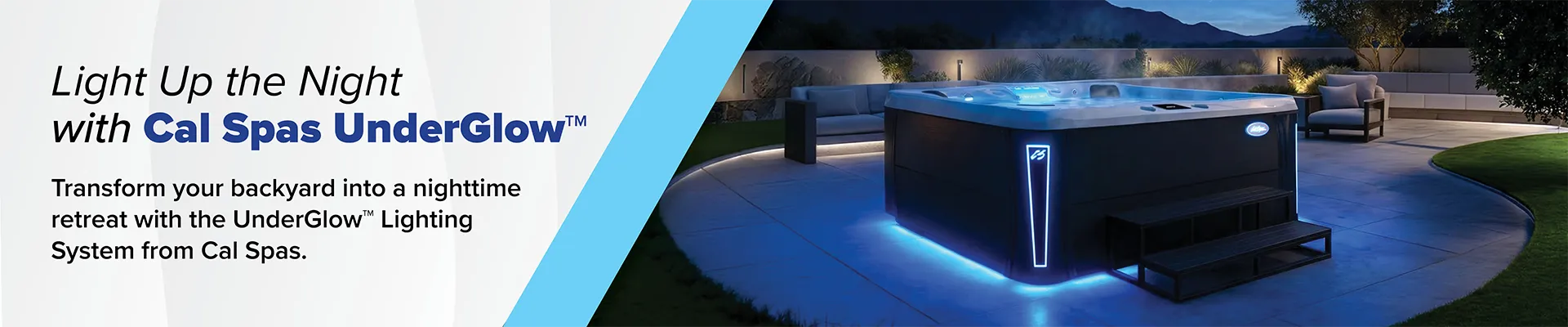 Calspas hot tub being used in a family setting - La Esmeralda